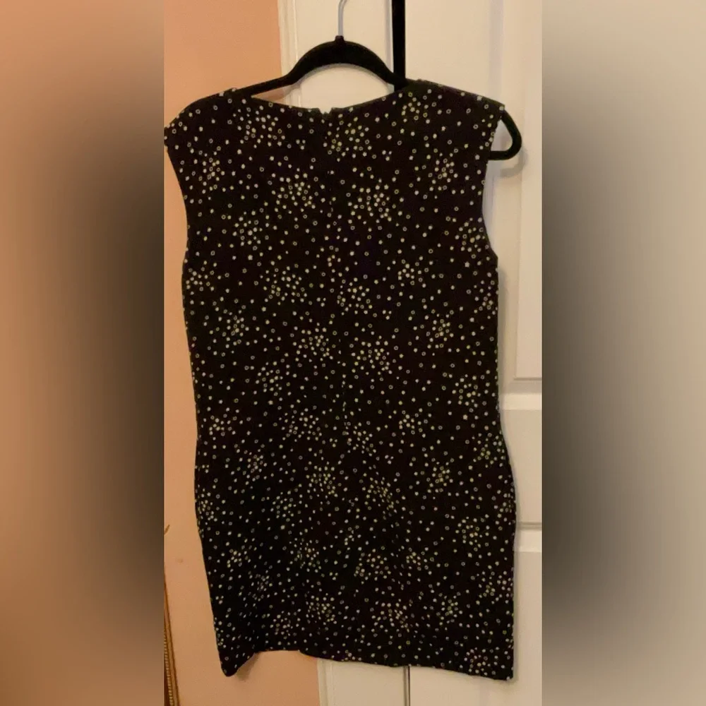 Saint Laurent Black and White STAR ⭐️ Pattern Dress! - Picture 3 of 9